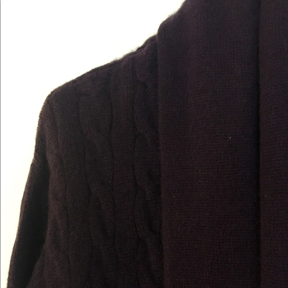 RLBL Cashmere Cable Knit Cardigan - Picture 10 of 12